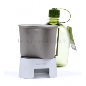 Gourde Gen.II + Quart + Réchaud de secours