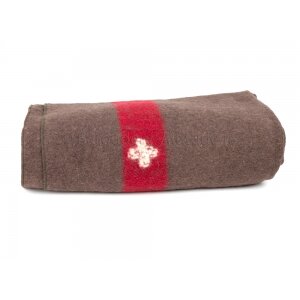 Couverture Suisse 100% laine 200 x 140